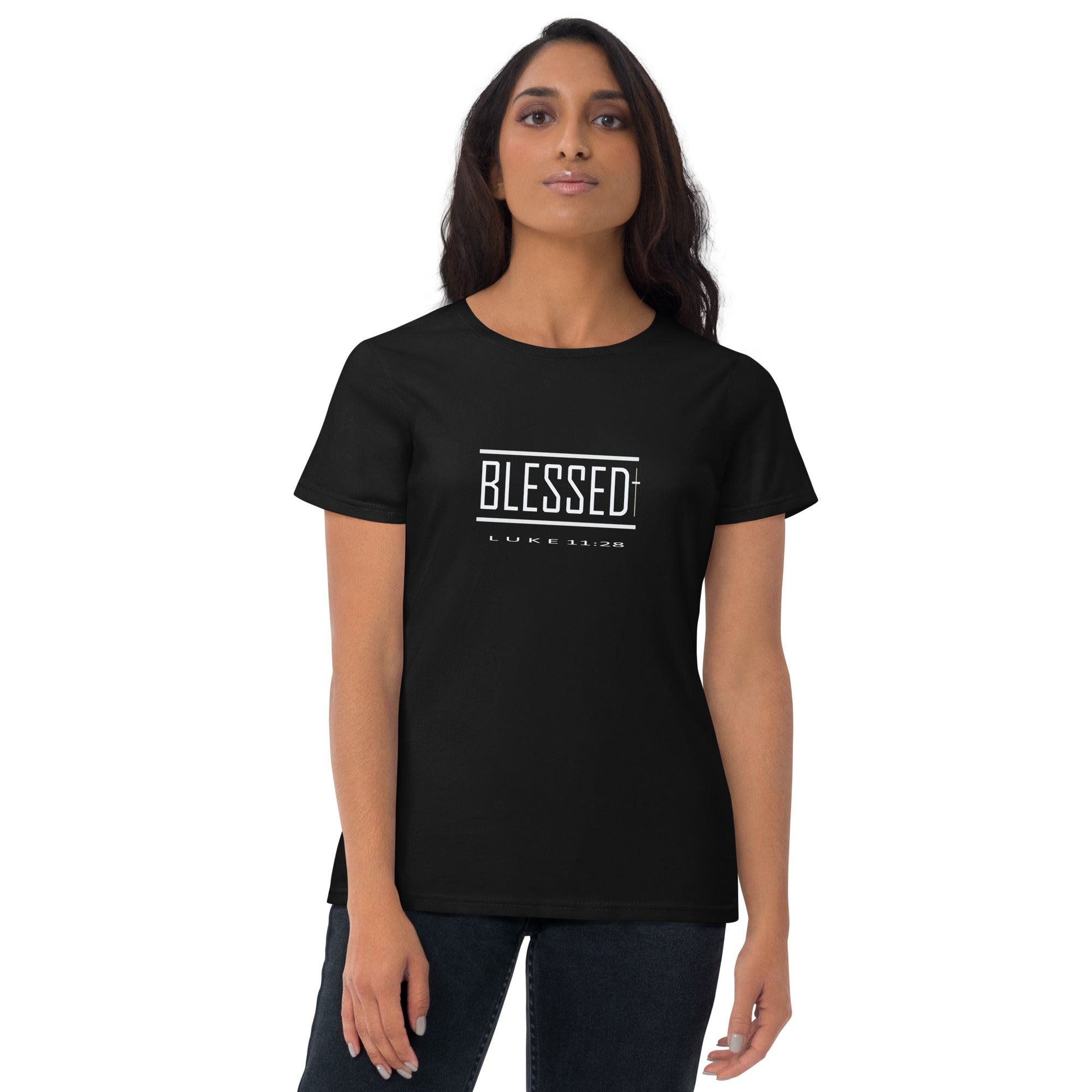 produktion Majroe Forkorte Blessed Women's short sleeve t-shirt – Ijustmightsellit