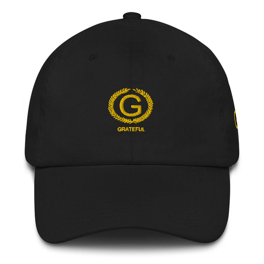 Grateful "Univ. Gold" Dad hat