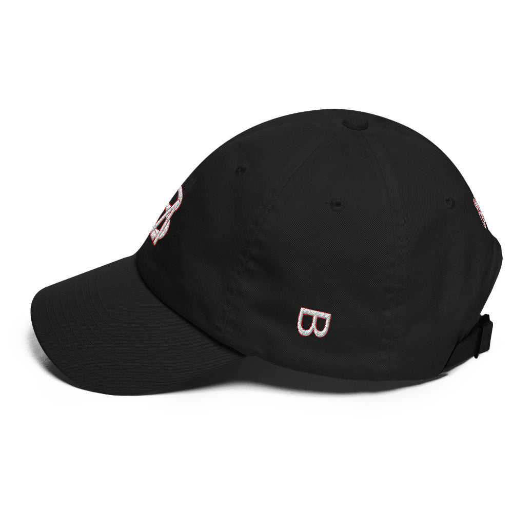 Black Like Me Elite Club "Red Dlux" Luxury Dad hat