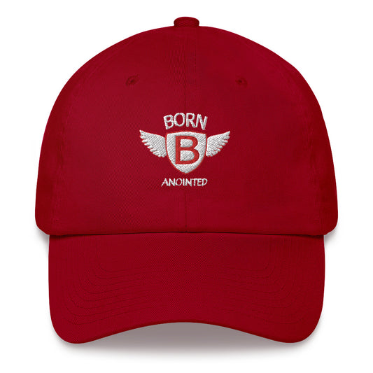 Born Anointed "Fly Angel" Red/Wht Dad hat
