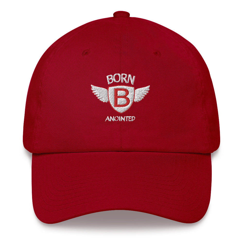 Born Anointed "Fly Angel" Red/Wht Dad hat