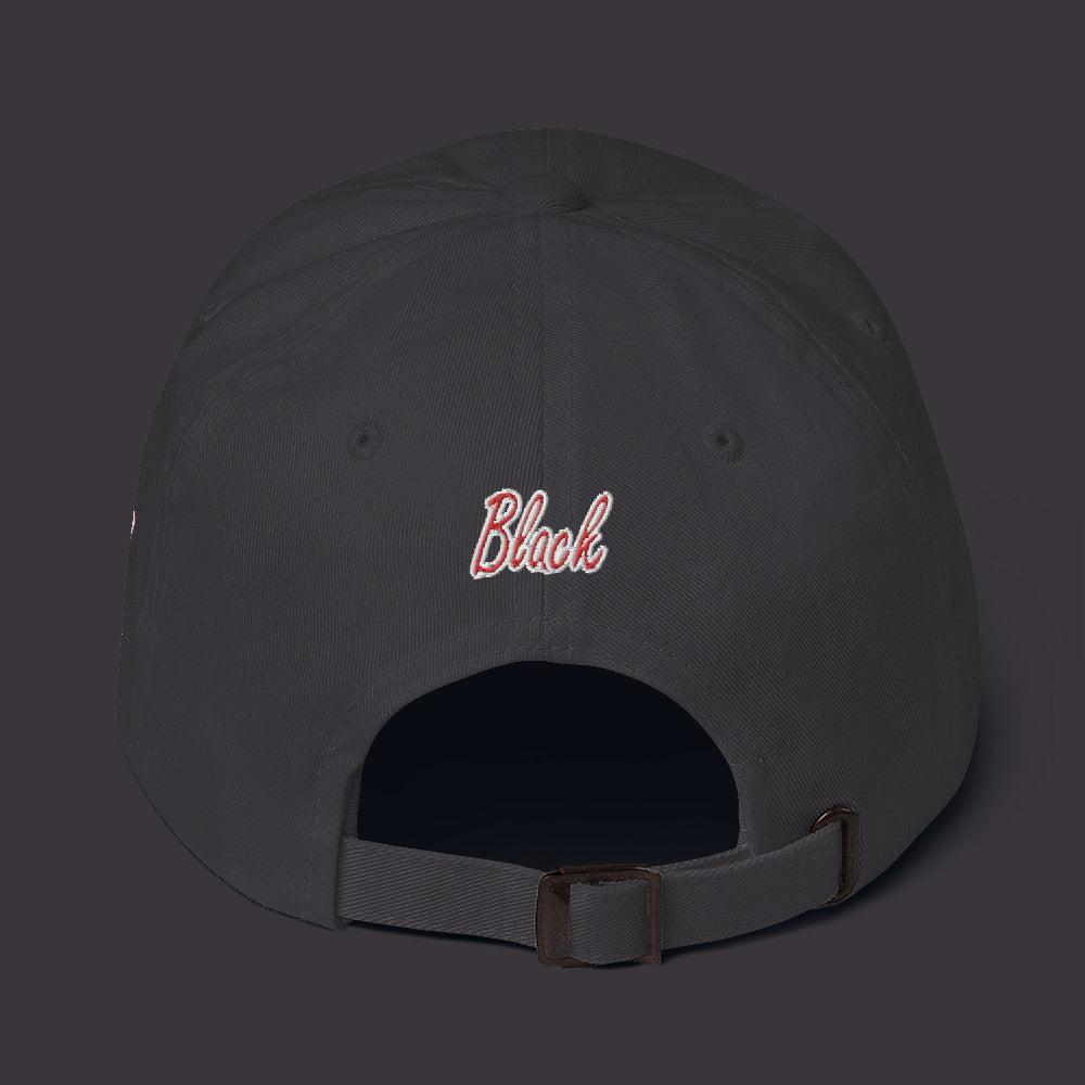 Black LIke Me Elite "Candy Cane" Dad hat