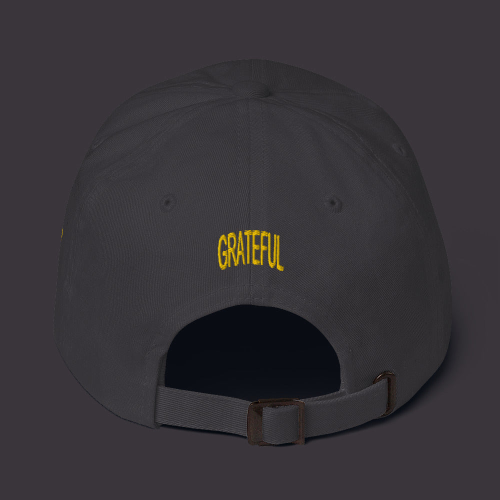 Grateful "Univ. Gold" Dad hat