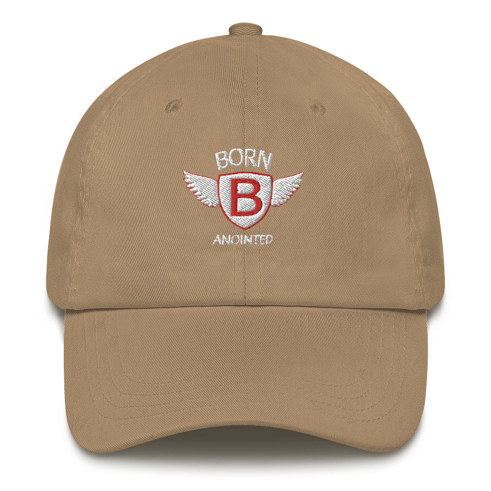 Born Anointed "Fly Angel" Red Eye Dad hat