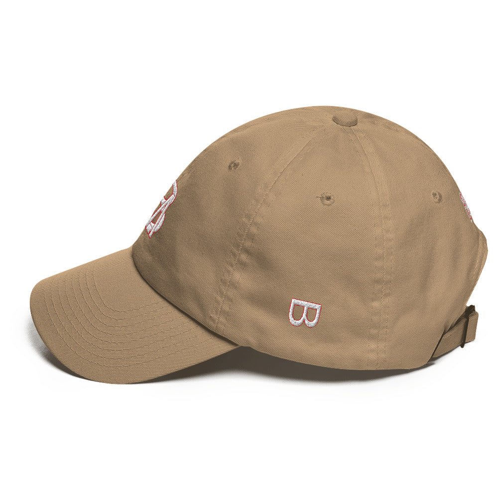 Black Like Me Elite Club "Red Dlux" Luxury Dad hat