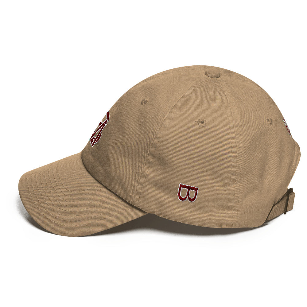 Black Like Me Elite "DLux" U.S. Maroon Luxury Dad hat