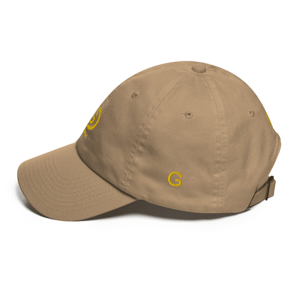 Grateful "Univ. Gold" Dad hat