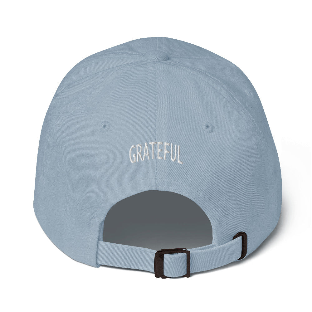 Grateful "White G" Dad hat