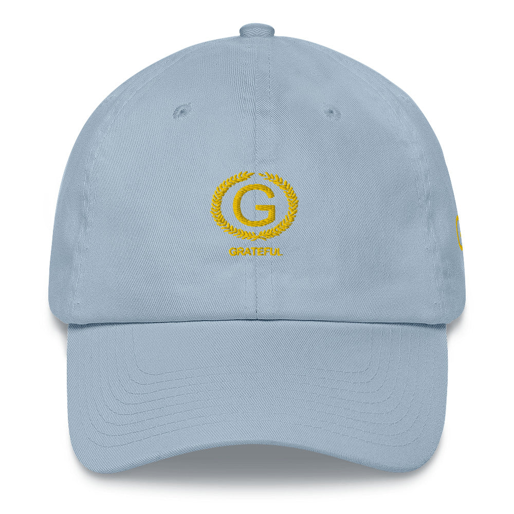 Grateful "Univ. Gold" Dad hat