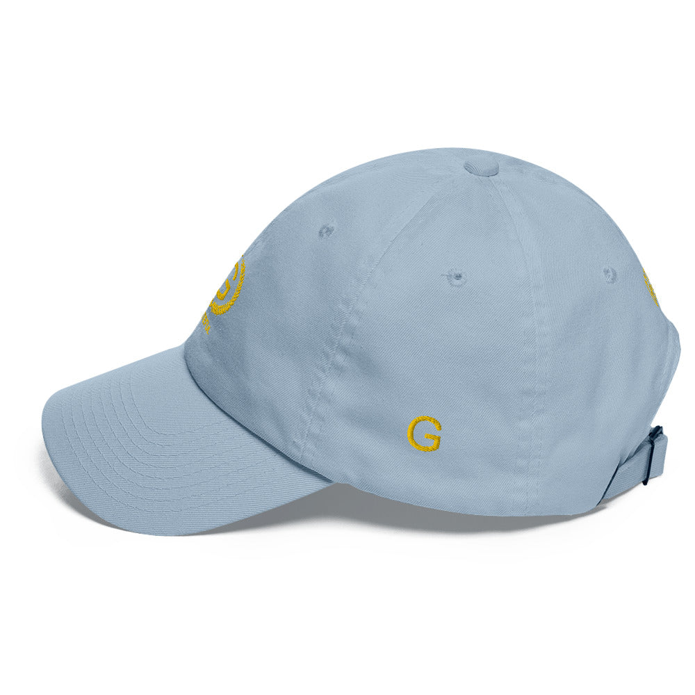 Grateful "Univ. Gold" Dad hat