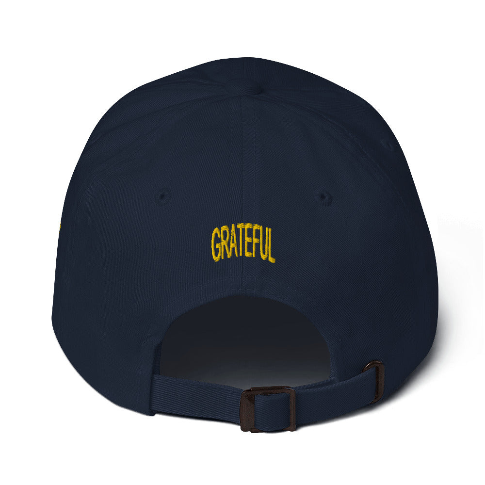 Grateful "Univ. Gold" Dad hat