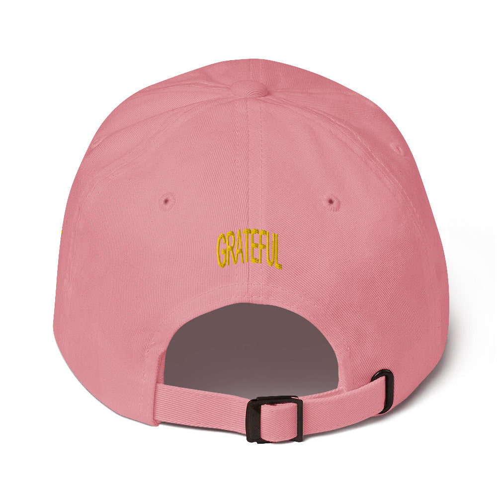 Grateful "Univ. Gold" Dad hat