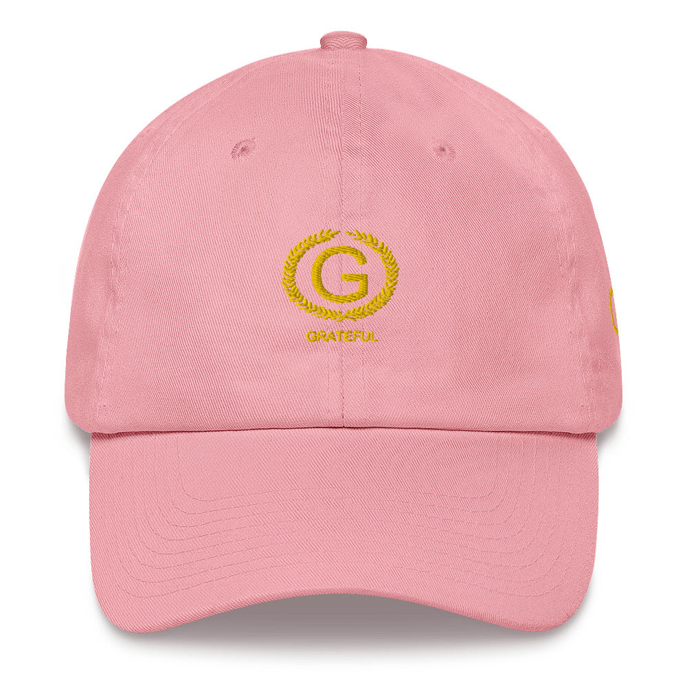 Grateful "Univ. Gold" Dad hat