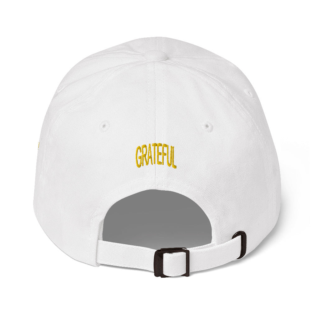 Grateful "Univ. Gold" Dad hat