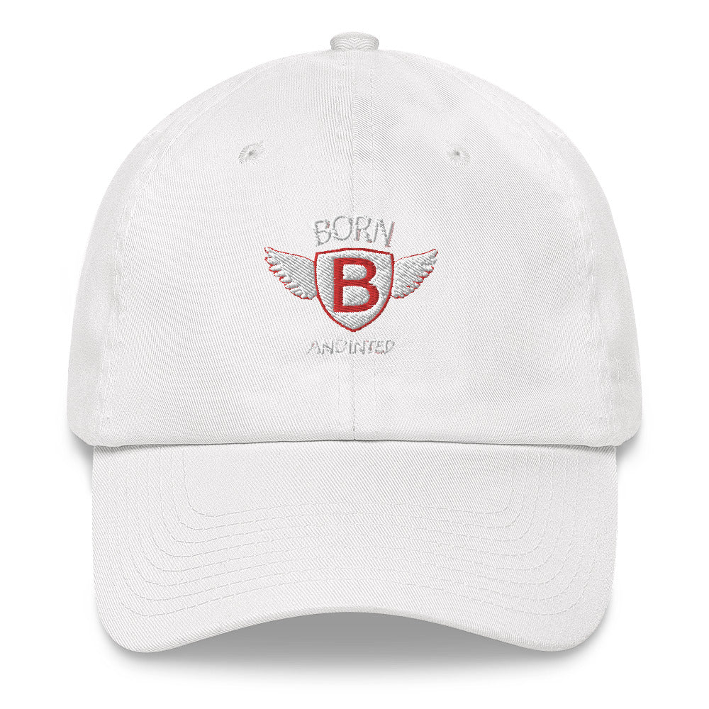 Born Anointed "Fly Angel" Red Eye Dad hat