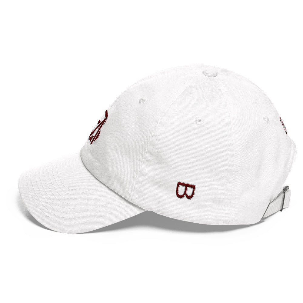 Black Like Me Elite "DLux" U.S. Maroon Luxury Dad hat