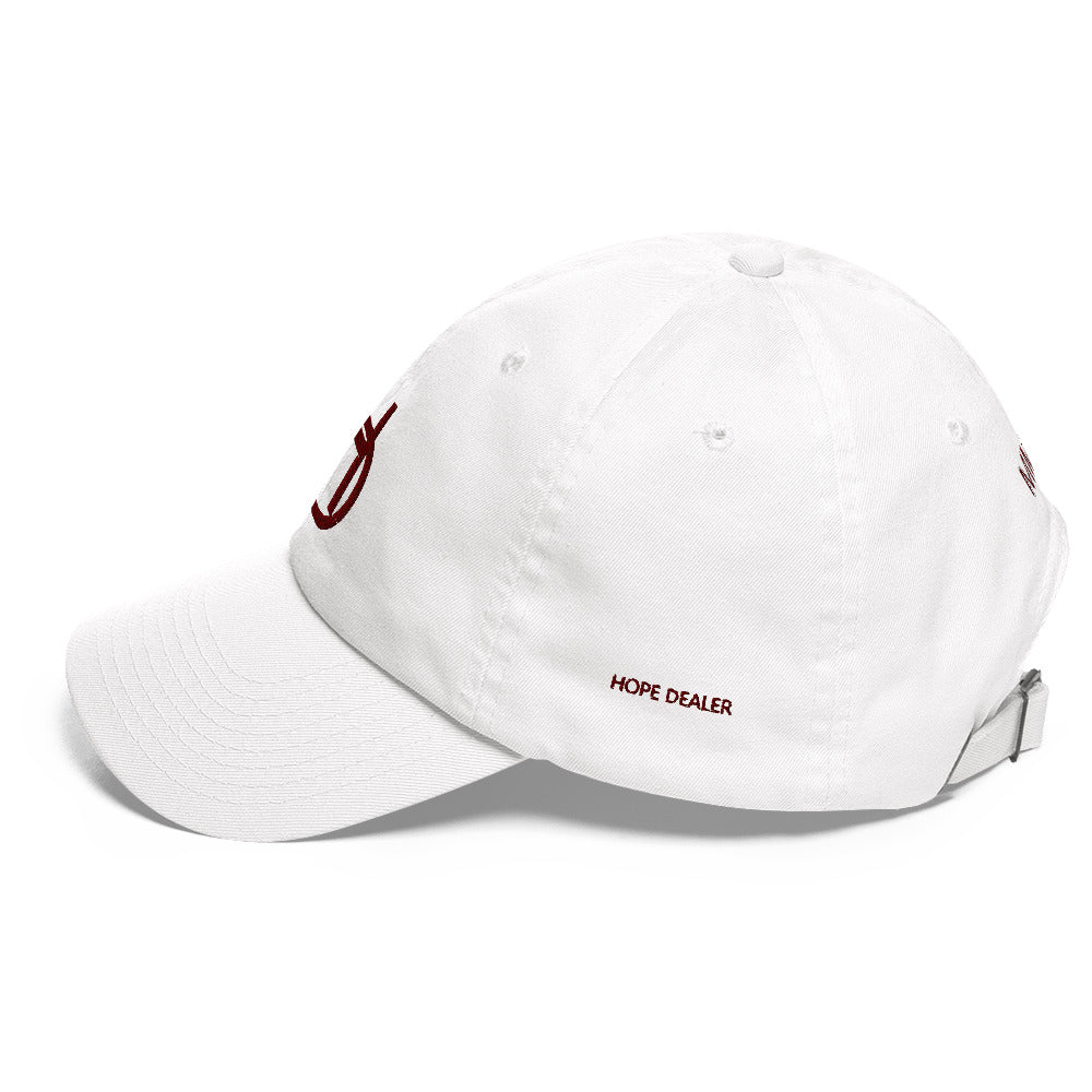 Hope Dealer "Baller Status" Signature Maroon Dad hat