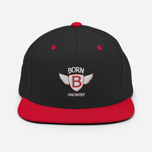 Born Anointed "Fly Angel" Red Eye Snapback Hat