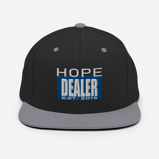 Hope Dealer "Untrapped Royal" Snapback Hat
