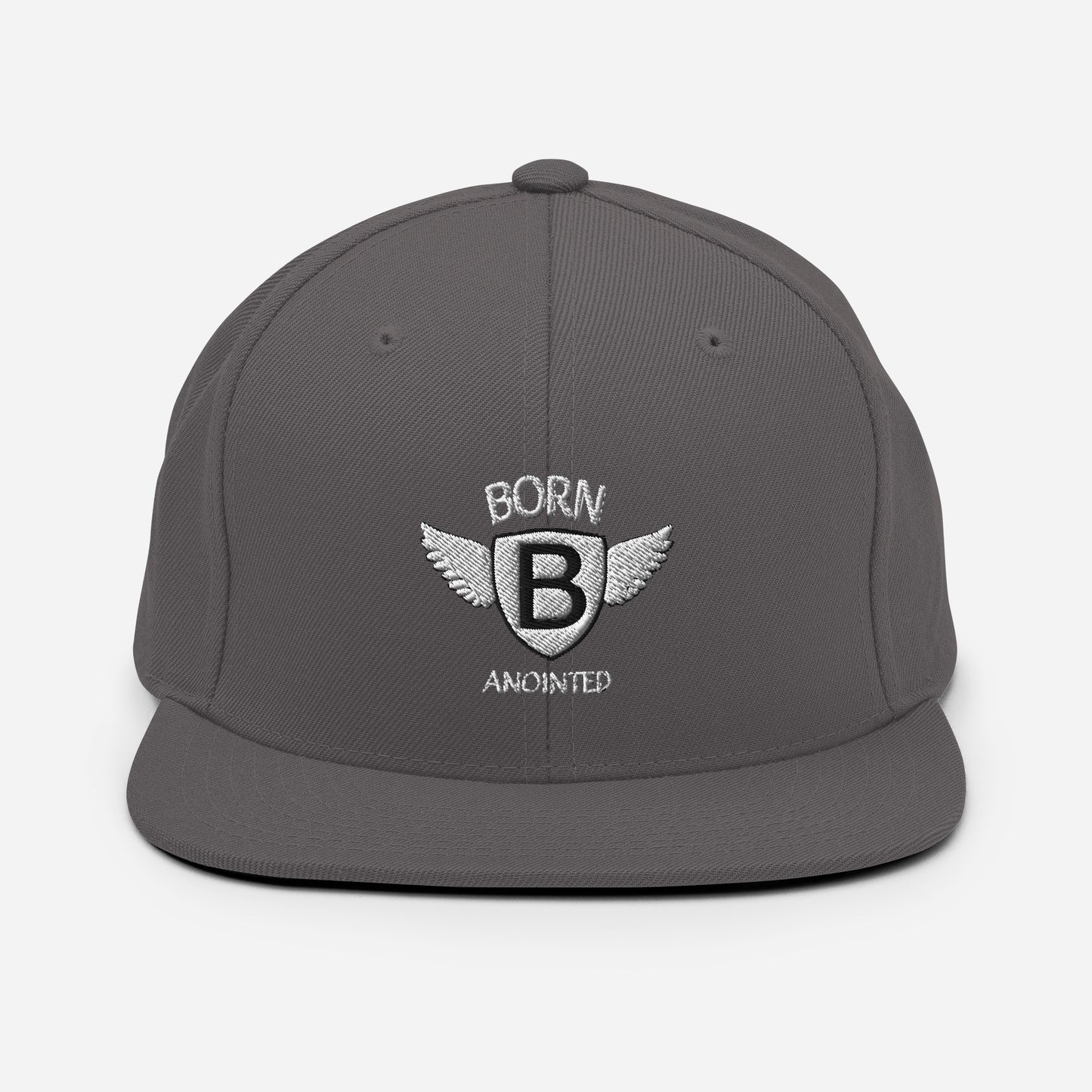 Born Anointed "Fly Angel" Blk/Wht Snapback Hat