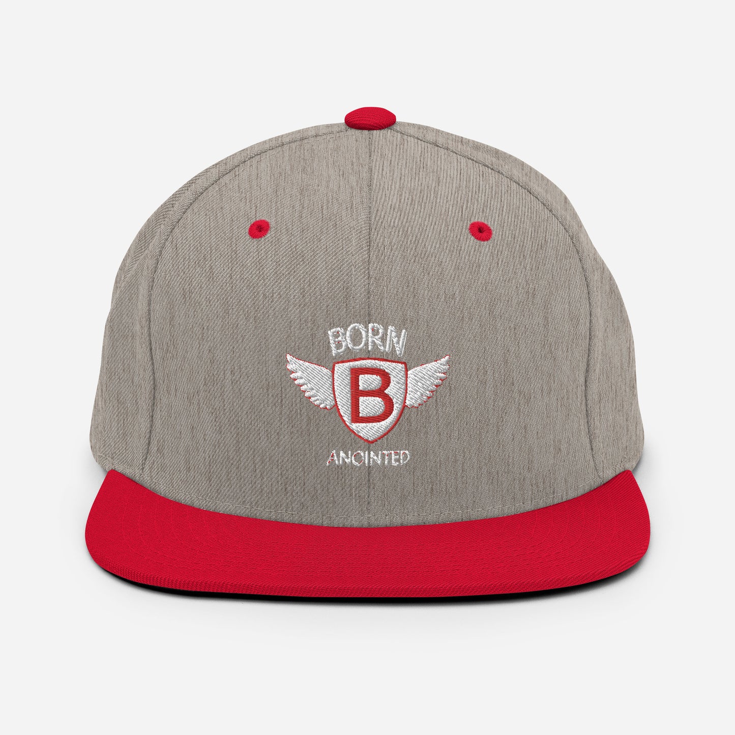 Born Anointed "Fly Angel" Red Eye Snapback Hat