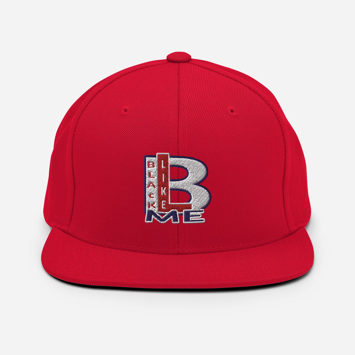 Black Like Me "RedWhtBlue" Snapback Hat