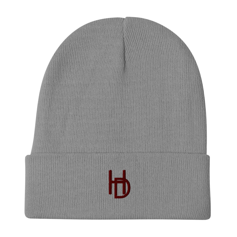 Hope Dealer Baller Status Maroon Embroidered Beanie