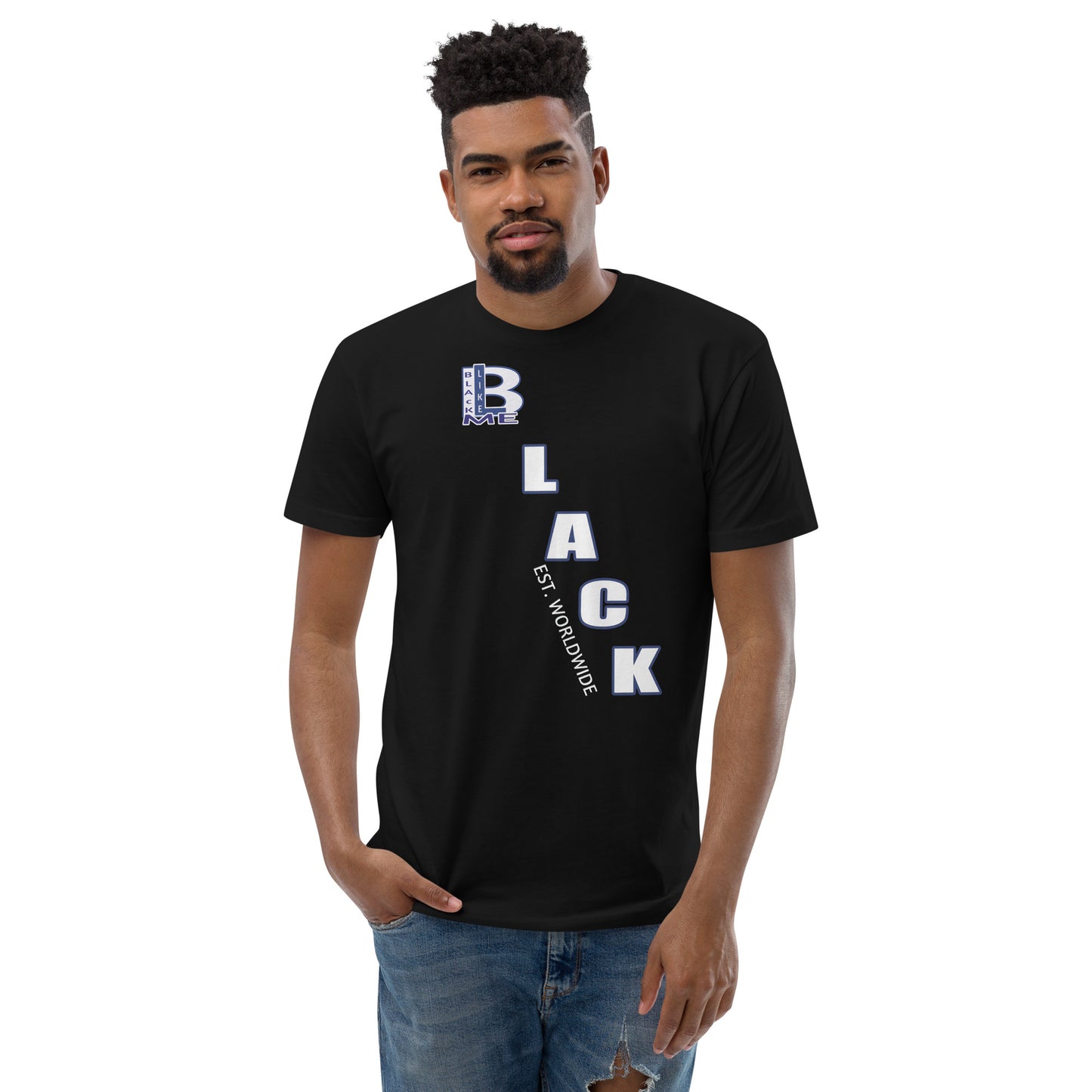 Black Like Me "Stripe" Short Sleeve T-shirt