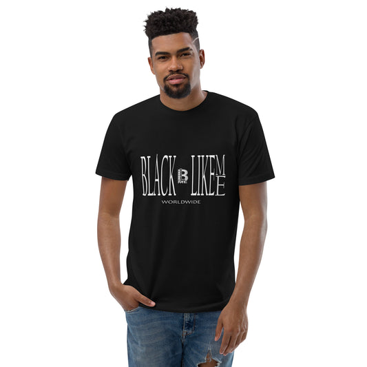 Black Like Me "Silver Flush" Short Sleeve T-shirt