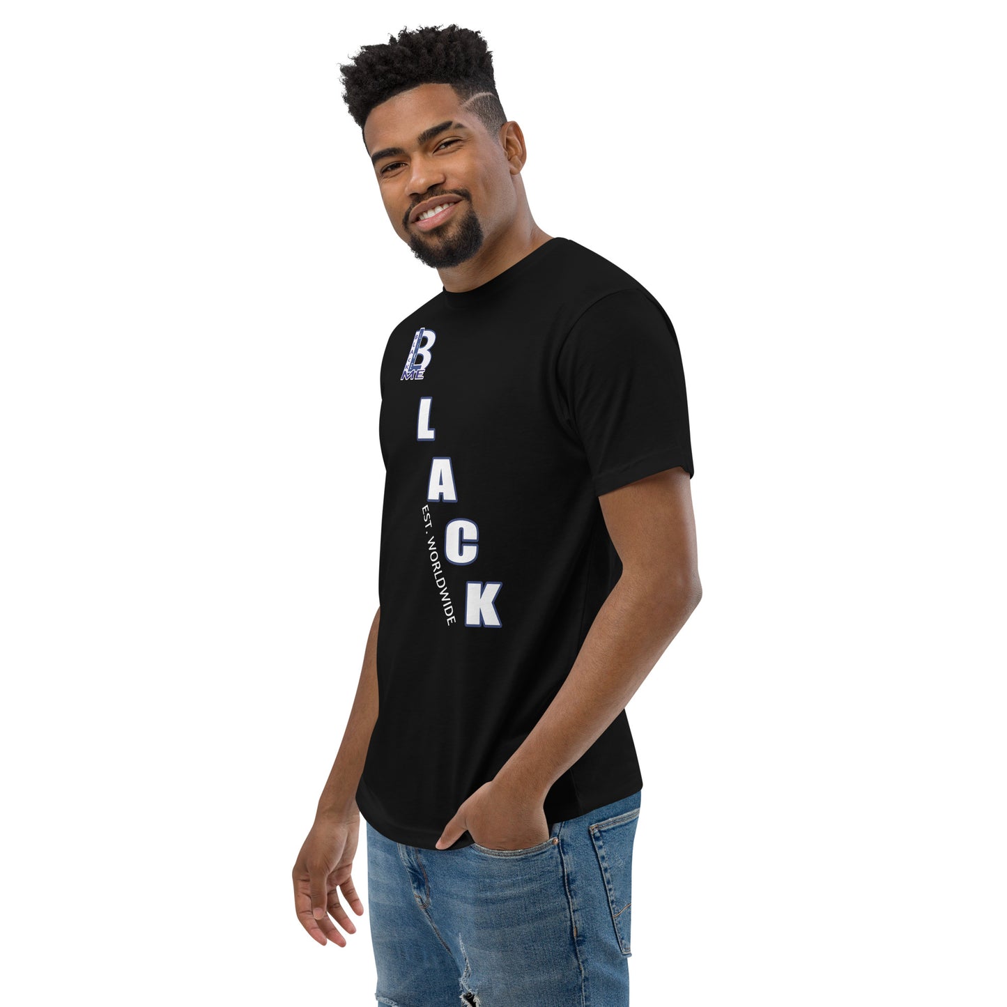 Black Like Me "Stripe" Short Sleeve T-shirt