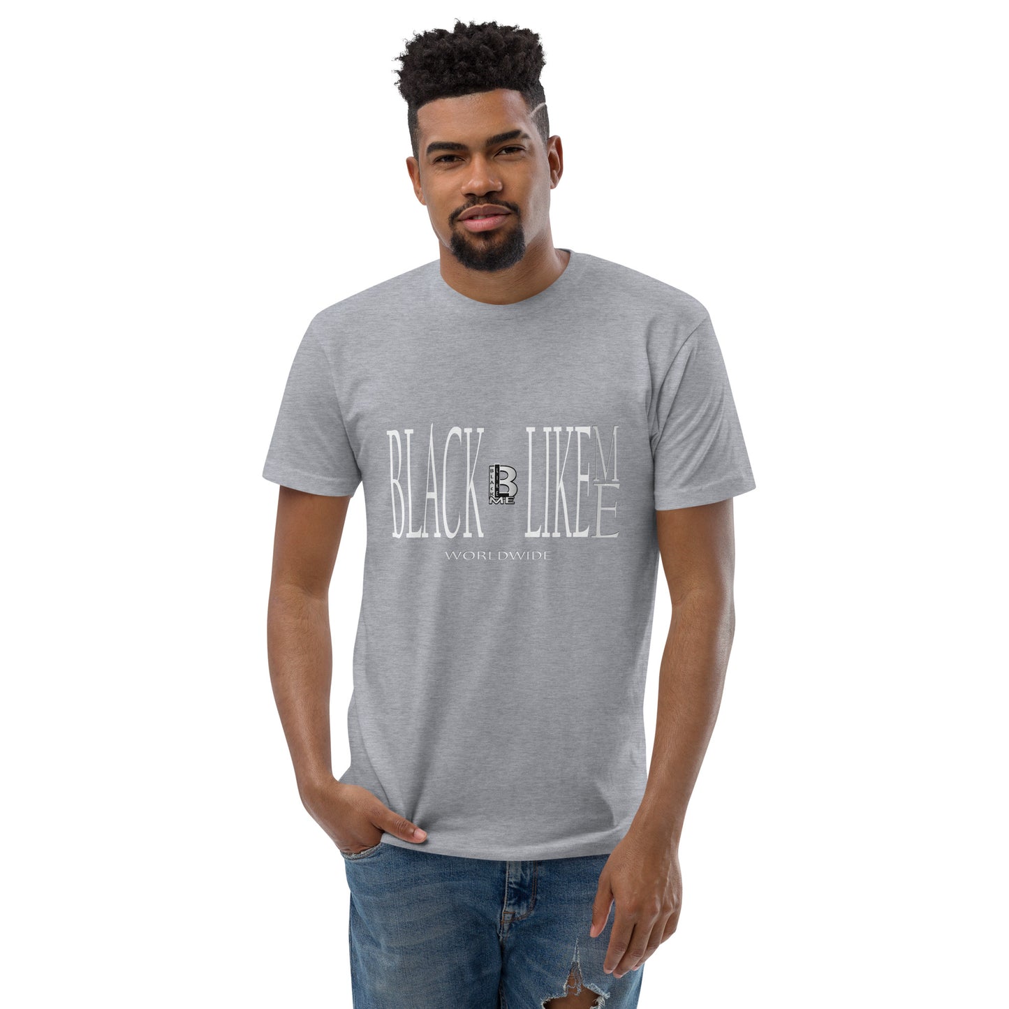 Black Like Me "Silver Flush" Short Sleeve T-shirt