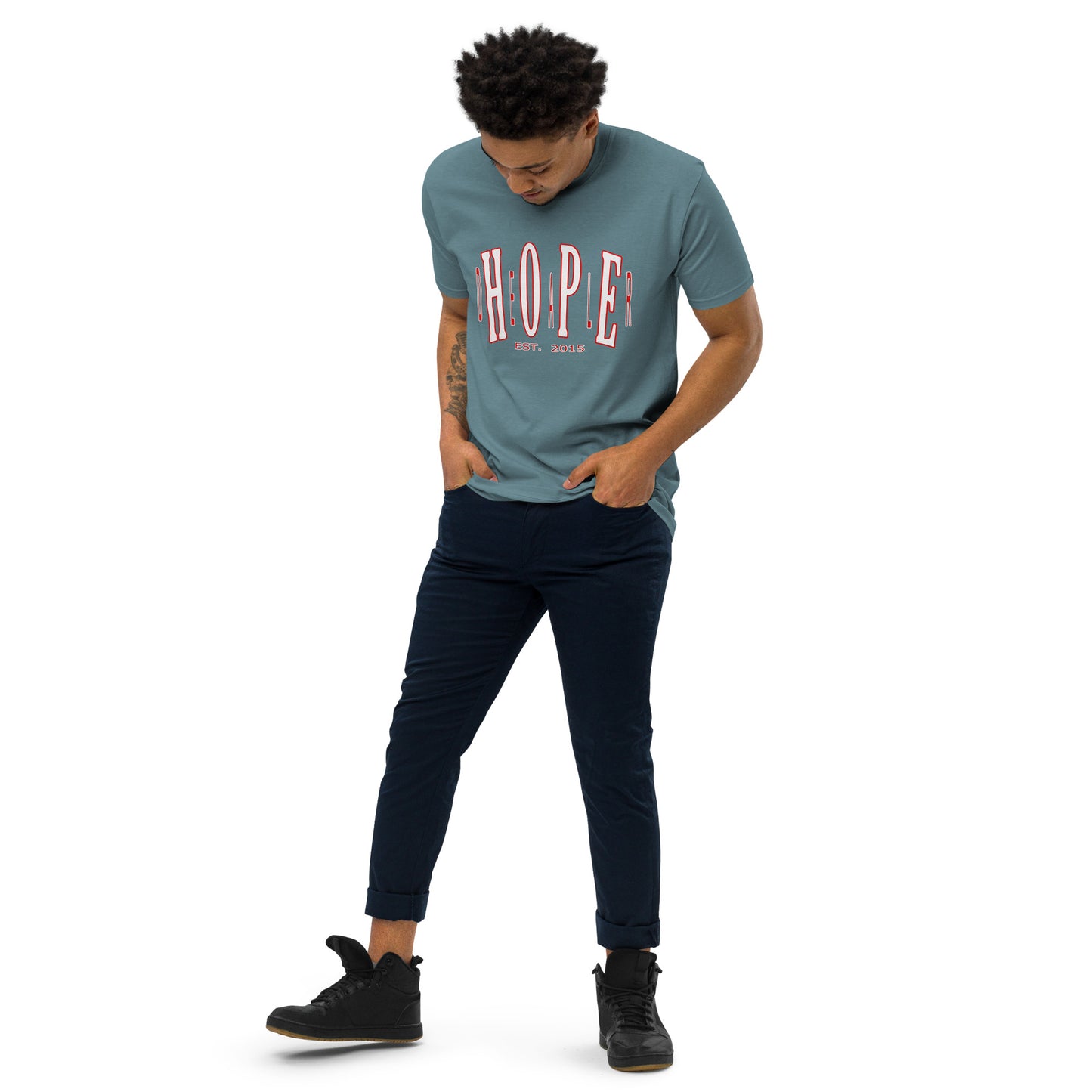 Hope Dealer "Collegiate" Men’s premium heavyweight tee