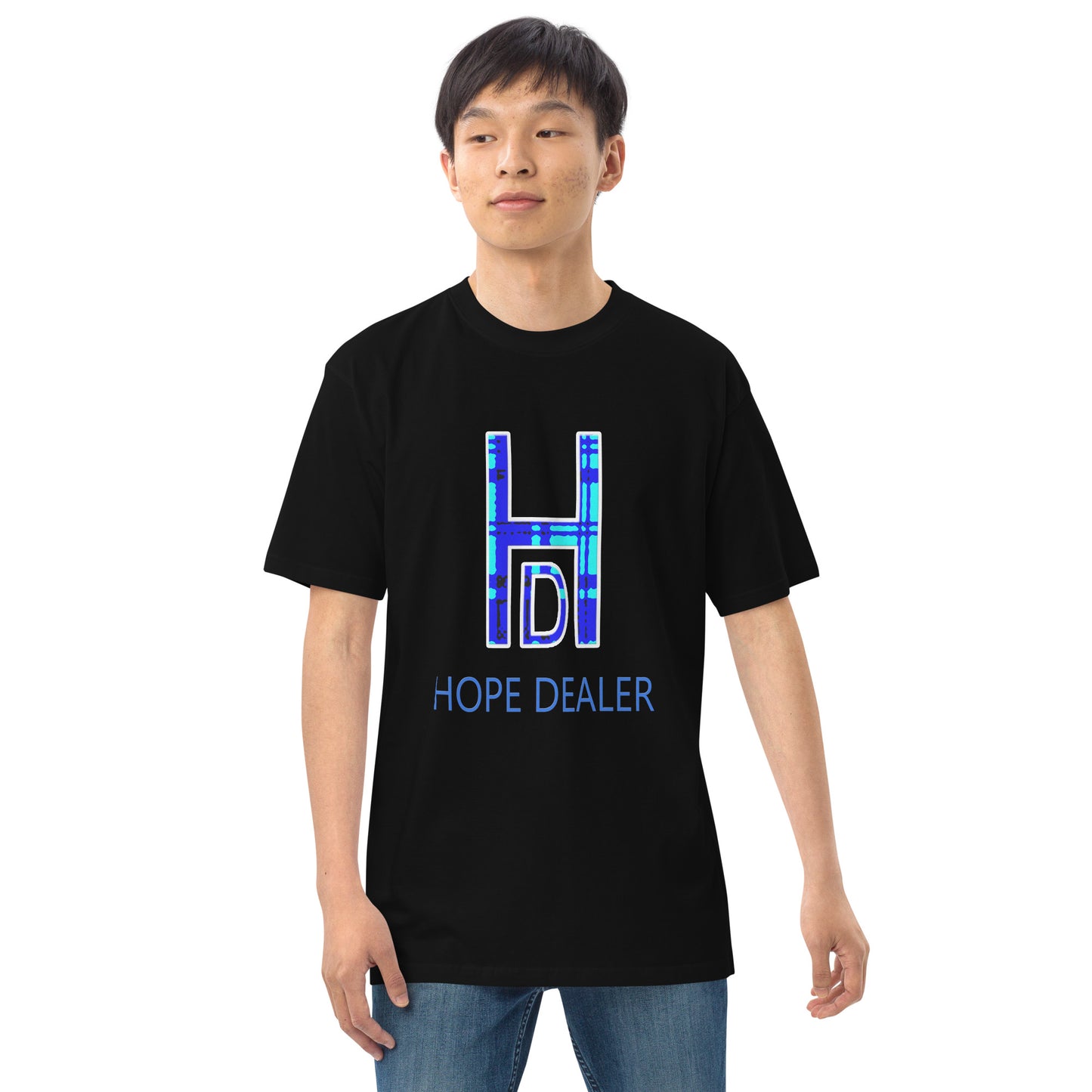 Hope Dealer "Flannel Me" Men’s premium heavyweight tee