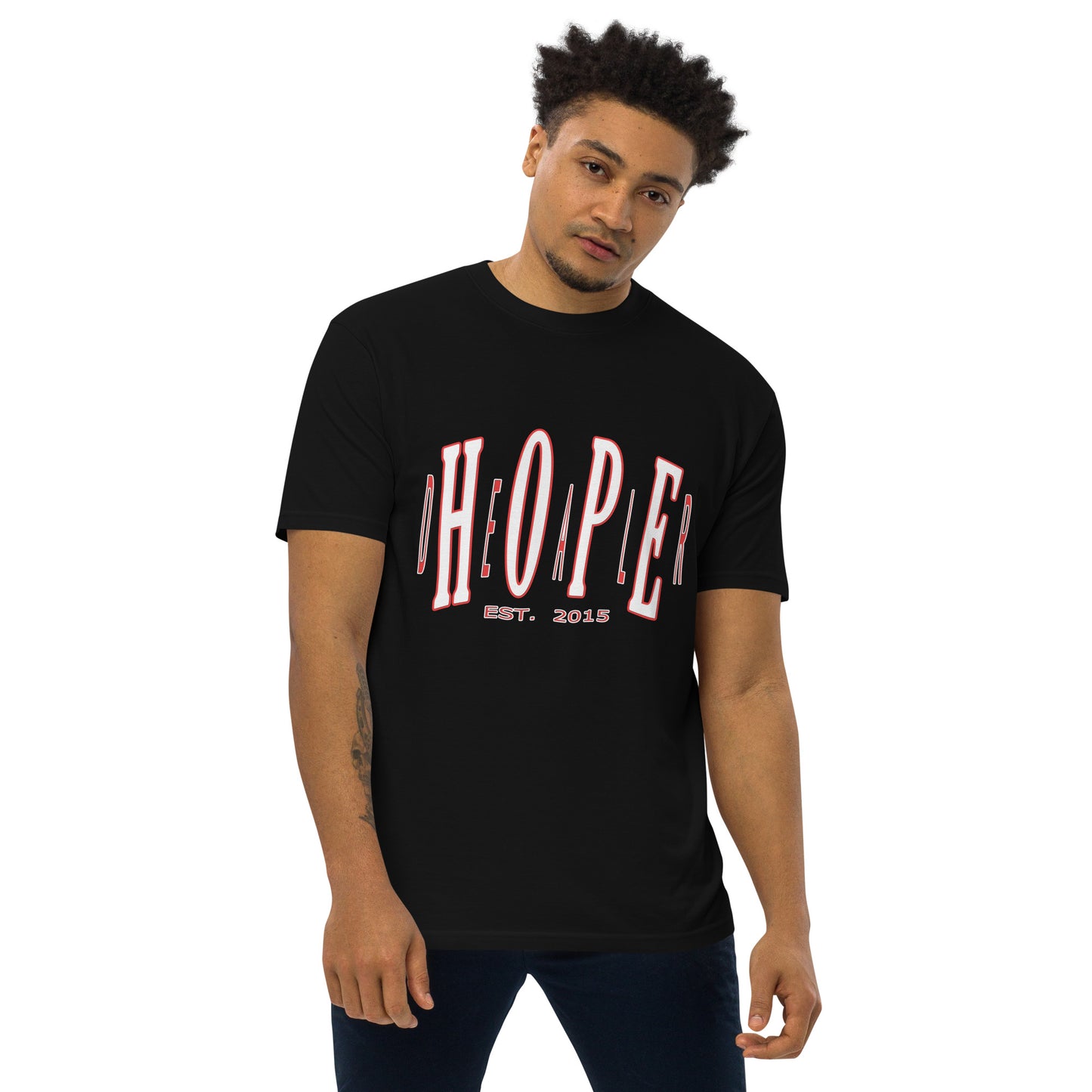 Hope Dealer "Collegiate" Men’s premium heavyweight tee