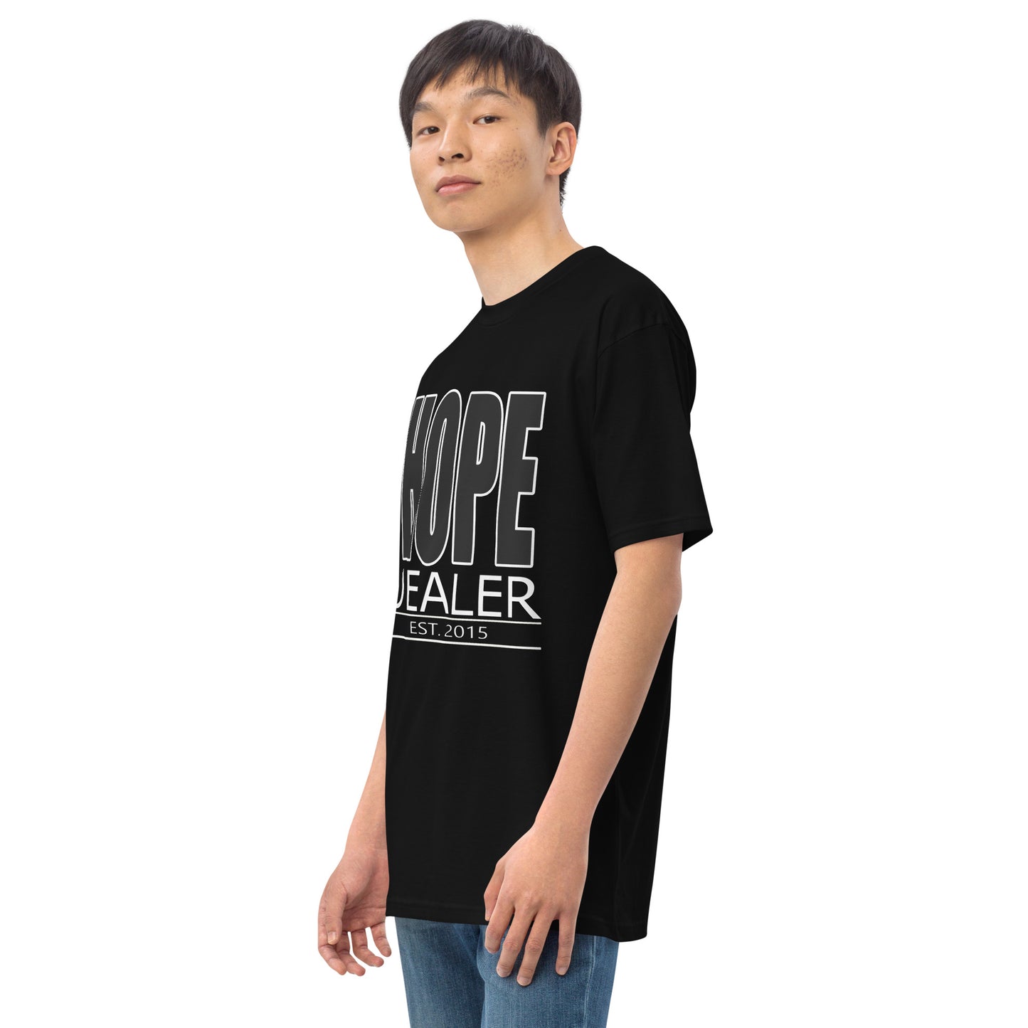 Hope Dealer "Block Boy" Men’s premium heavyweight tee