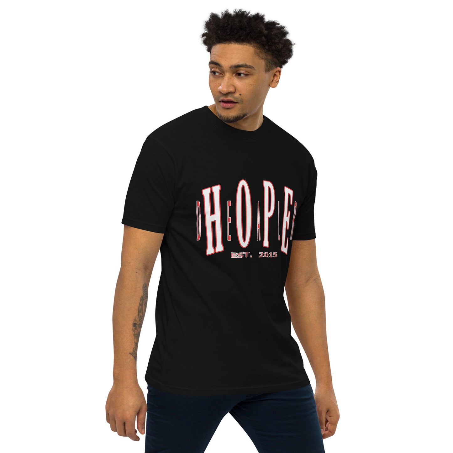 Hope Dealer "Collegiate" Men’s premium heavyweight tee