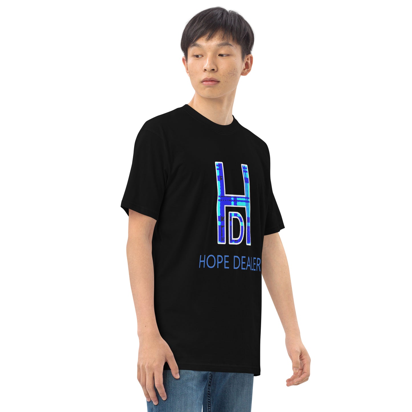 Hope Dealer "Flannel Me" Men’s premium heavyweight tee