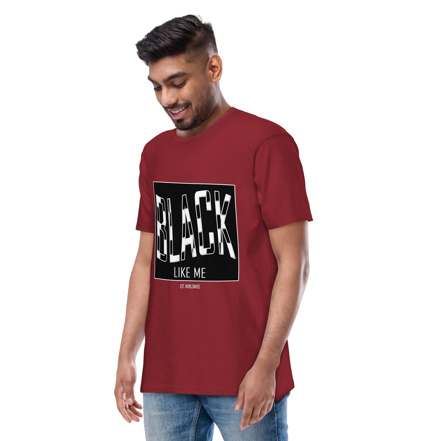 Black Like Me "Blend" Men’s premium heavyweight tee