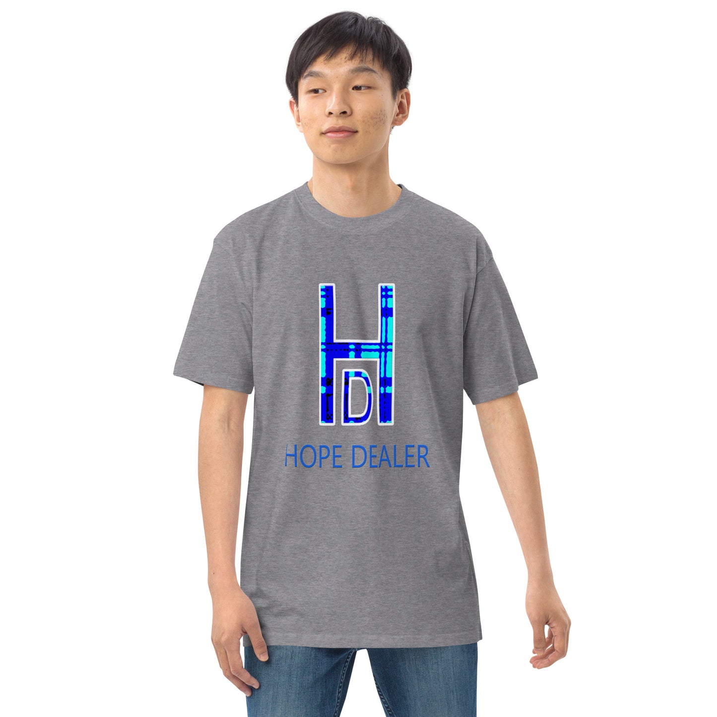 Hope Dealer "Flannel Me" Men’s premium heavyweight tee