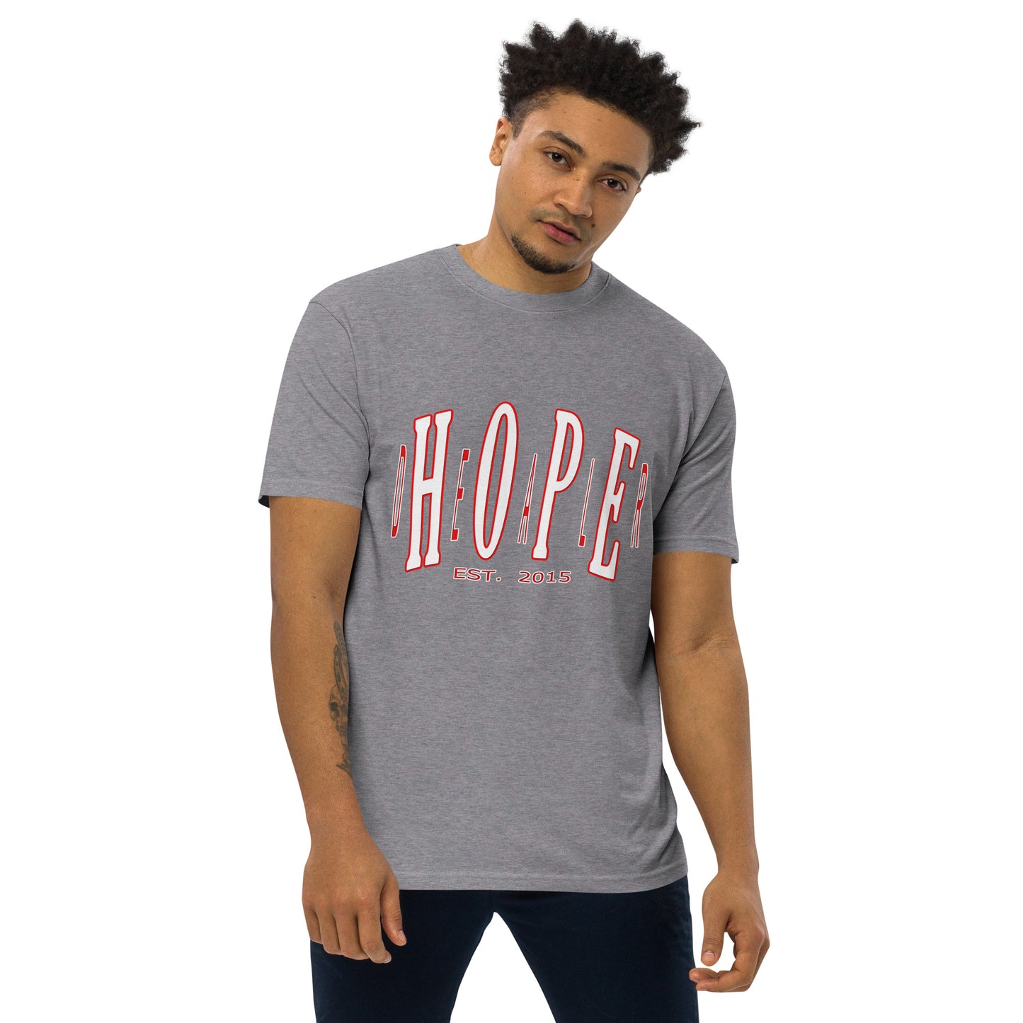 Hope Dealer "Collegiate" Men’s premium heavyweight tee