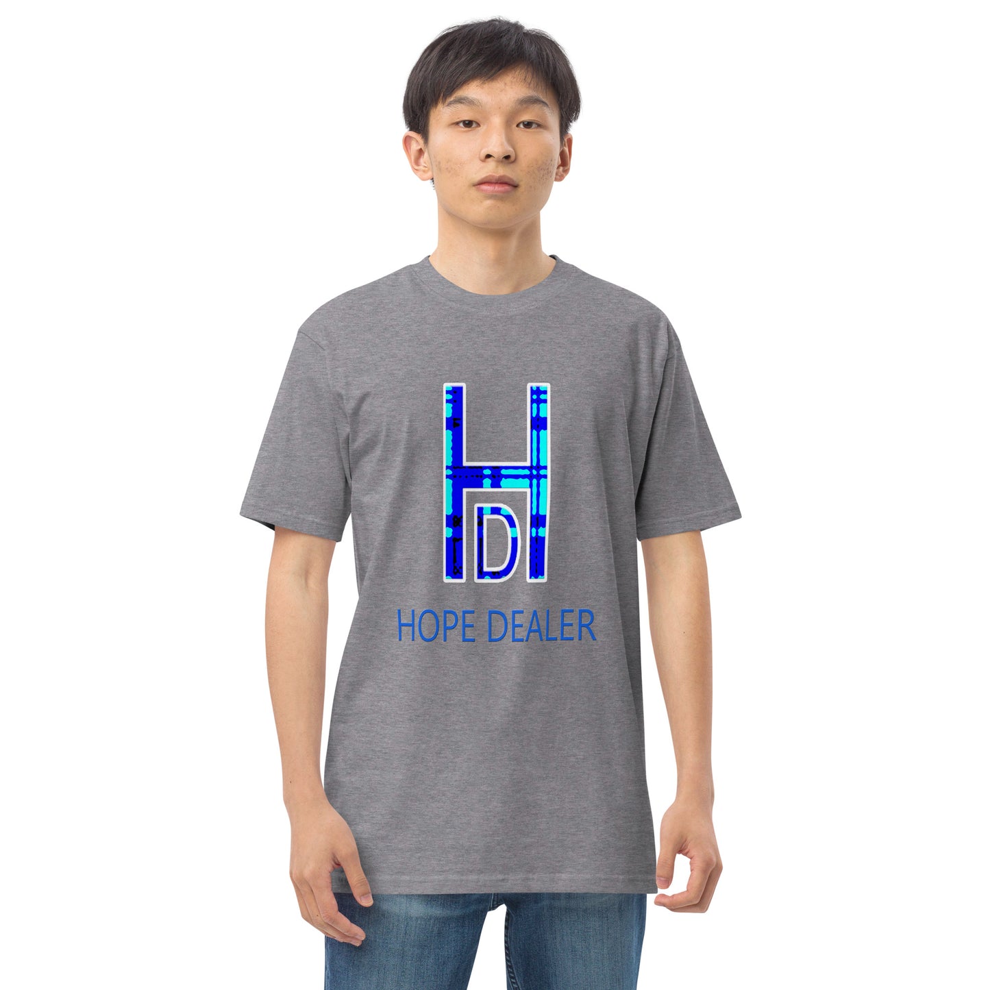 Hope Dealer "Flannel Me" Men’s premium heavyweight tee