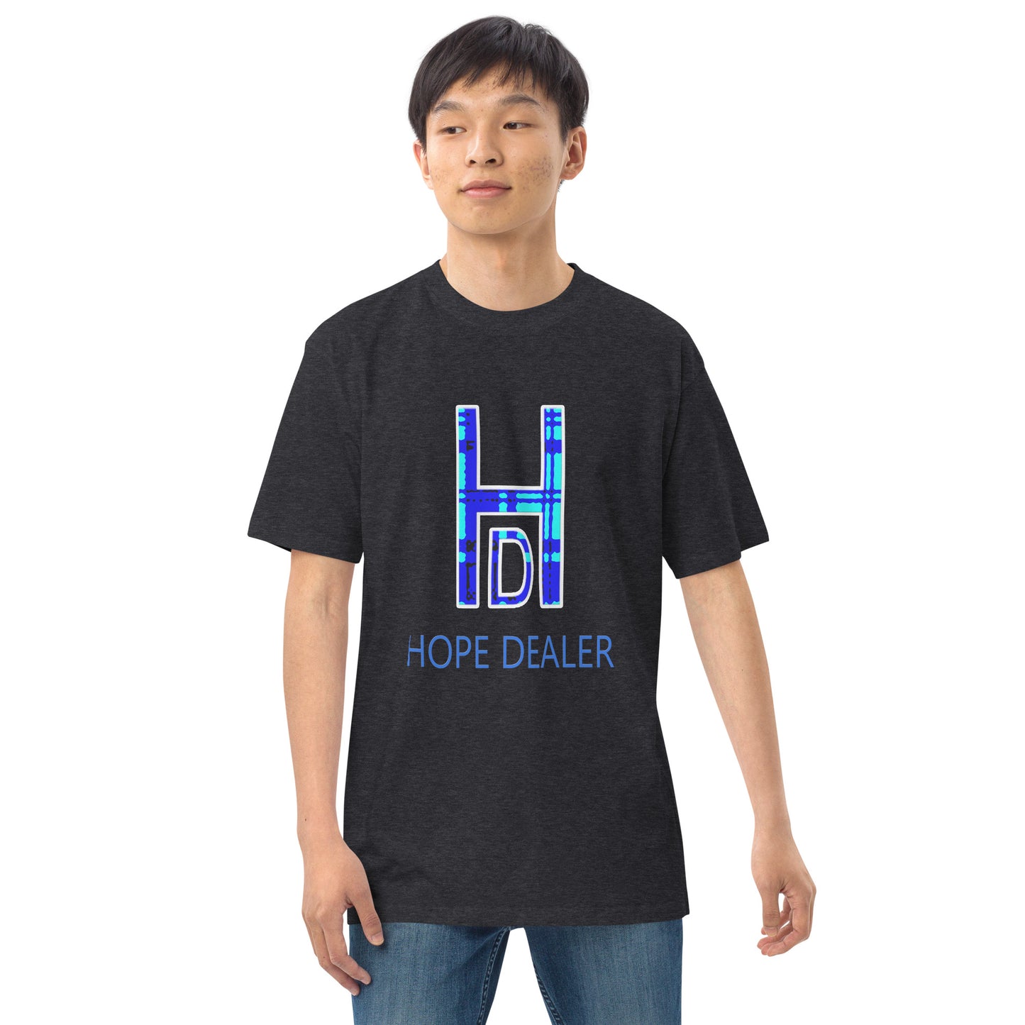 Hope Dealer "Flannel Me" Men’s premium heavyweight tee