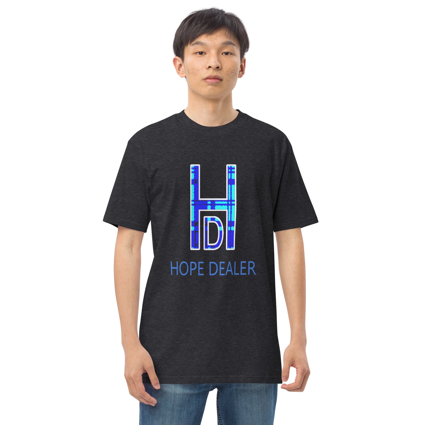 Hope Dealer "Flannel Me" Men’s premium heavyweight tee