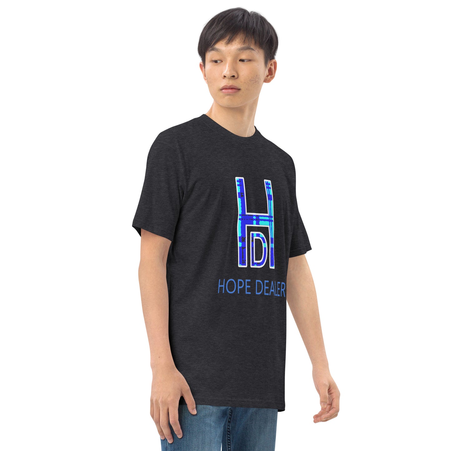 Hope Dealer "Flannel Me" Men’s premium heavyweight tee