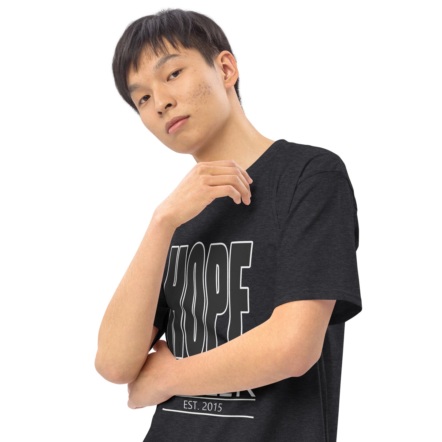 Hope Dealer "Block Boy" Men’s premium heavyweight tee