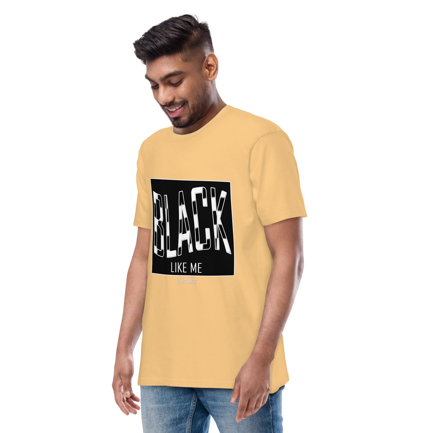 Black Like Me "Blend" Men’s premium heavyweight tee