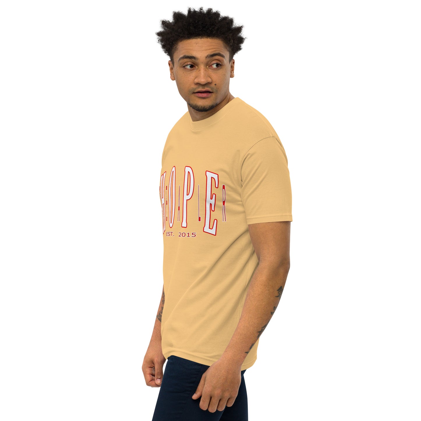 Hope Dealer "Collegiate" Men’s premium heavyweight tee