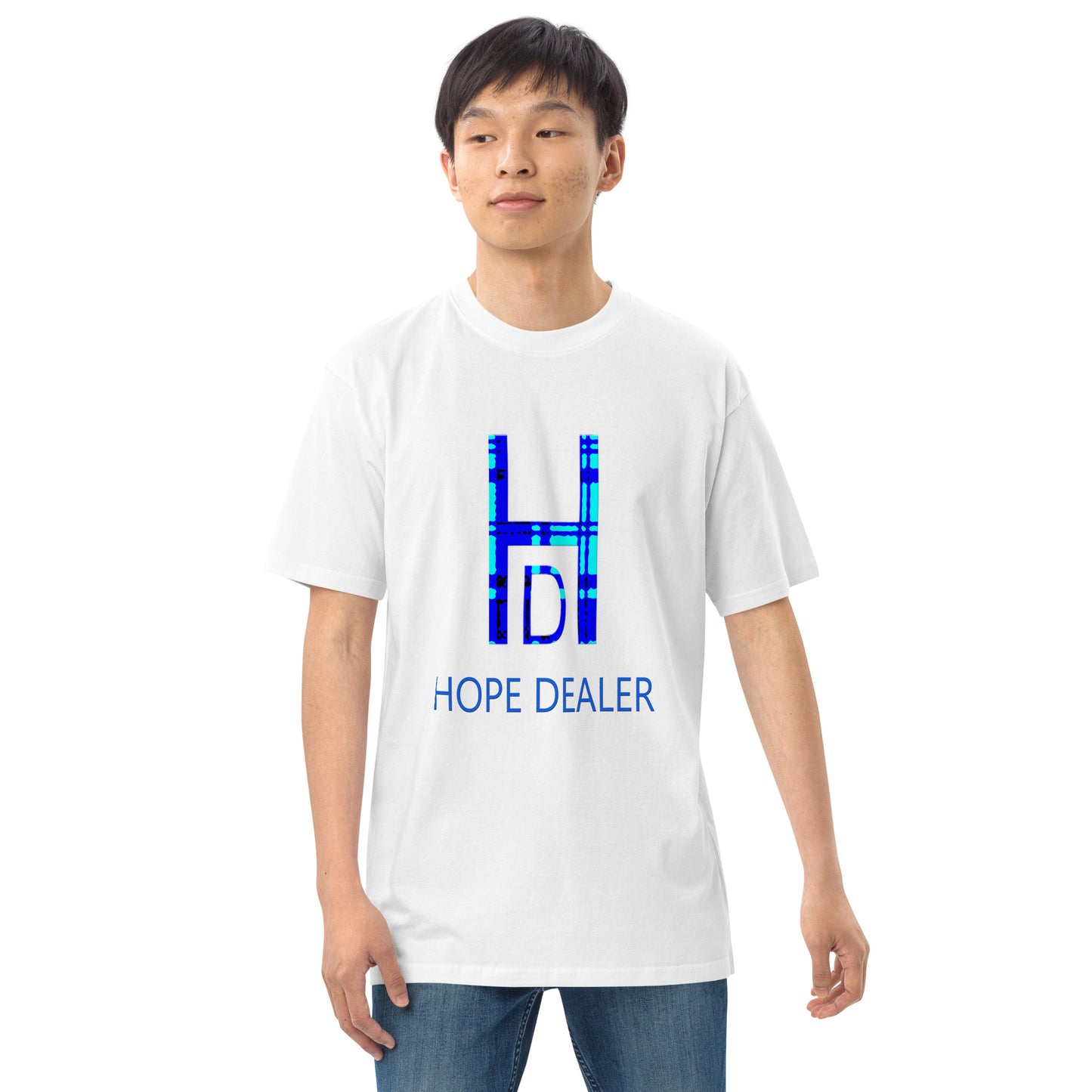 Hope Dealer "Flannel Me" Men’s premium heavyweight tee