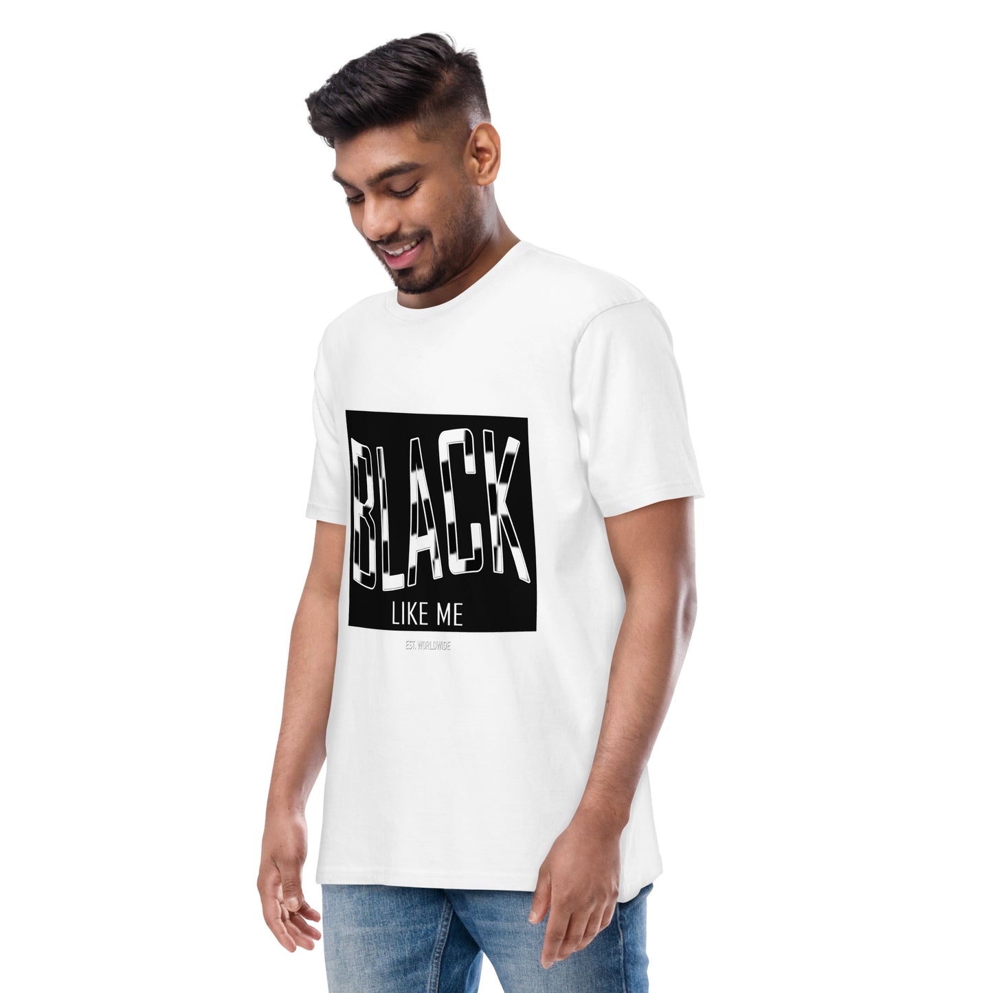 Black Like Me "Blend" Men’s premium heavyweight tee