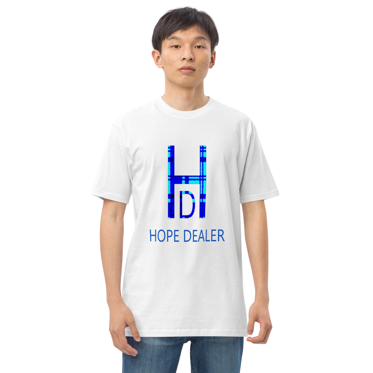 Hope Dealer "Flannel Me" Men’s premium heavyweight tee